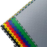 PVC industrial floor（Steel plate texture）