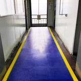 PVC industrial floor（Steel plate texture）