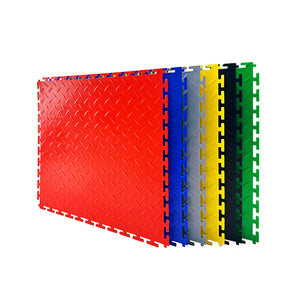 PVC industrial floor（Steel plate texture）