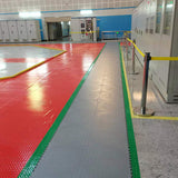 PVC industrial floor（Steel plate texture）