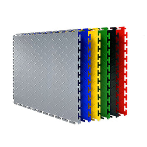 PVC industrial floor（Steel plate texture）