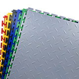 PVC industrial floor（Steel plate texture）