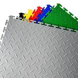 PVC industrial floor（Steel plate texture）