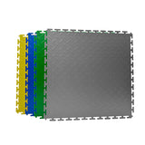 PVC industrial floor（Steel plate texture）